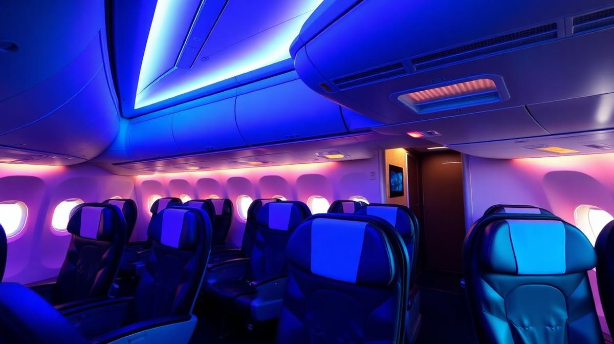 Airline Cabin Color Psychology: How Seat Colors, Lighting Phases & Livery Drive Comfort and Loyalty