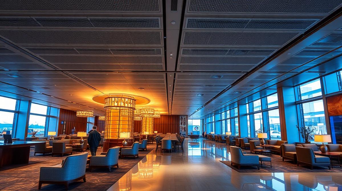 Airport Lounge Color Design: Premium Travel Space Psychology