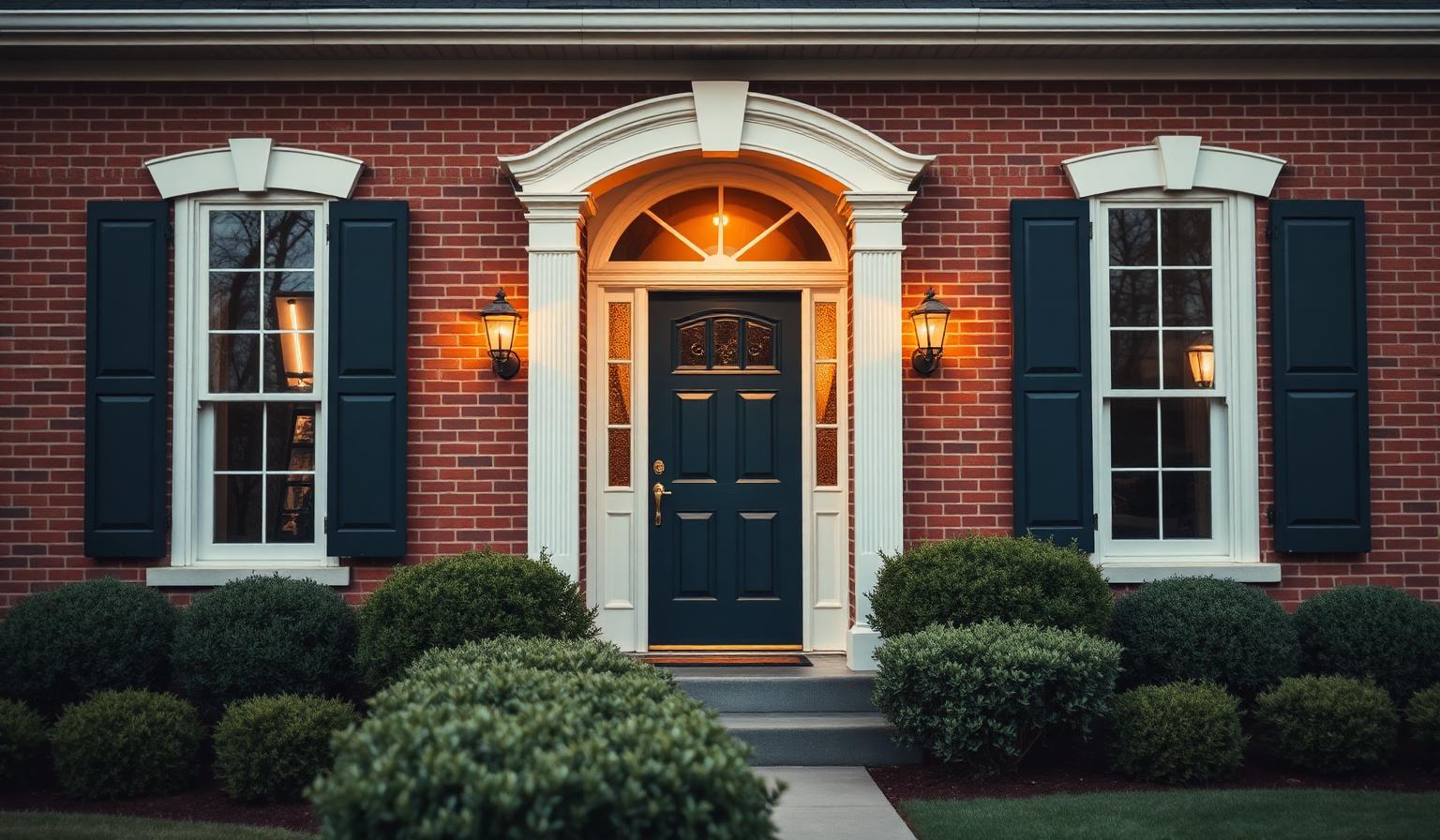 The Architect's Guide: Best Exterior Paint Colors for a Brick House