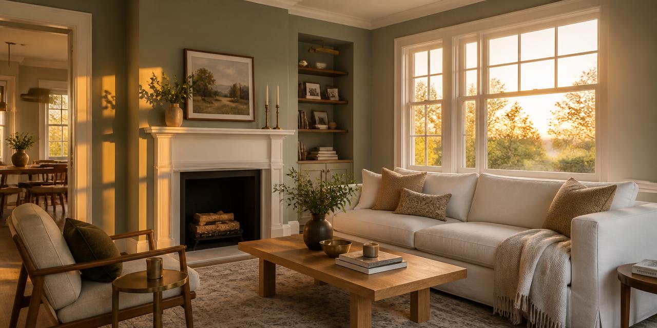Best Paint Colors for a West-Facing Room: Warm Light, Bold Choices