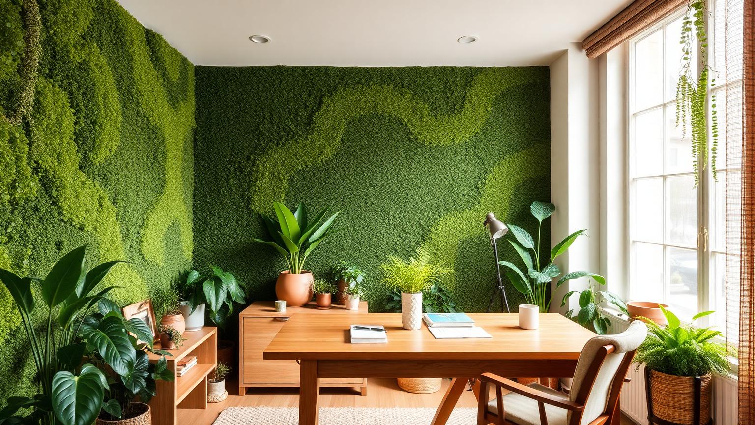 Bringing Nature In: A Guide to Biophilic Design Color Palettes for Your Home Office