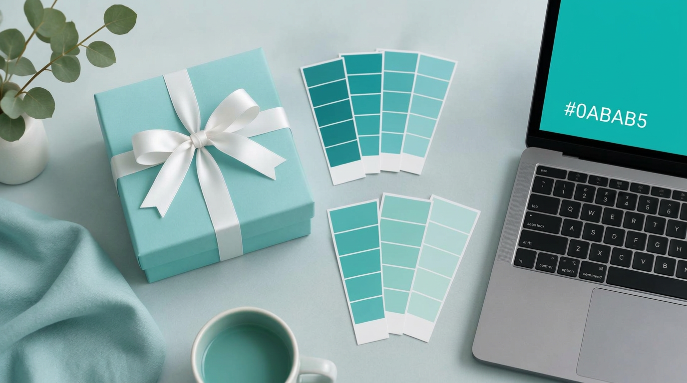 What is the Closest Pantone to Tiffany Blue? (#0ABAB5)