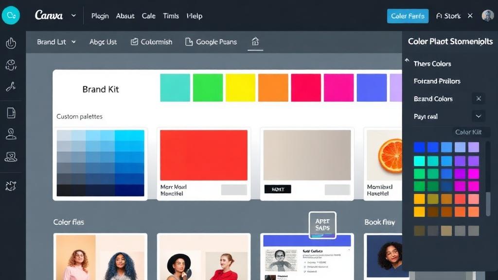 Color Palettes in Canva: How to Create and Use Custom Color Schemes