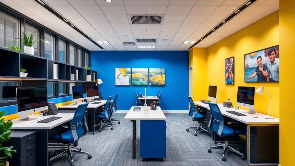 Colors for Productivity: The Science of Office and Workspace Color Design