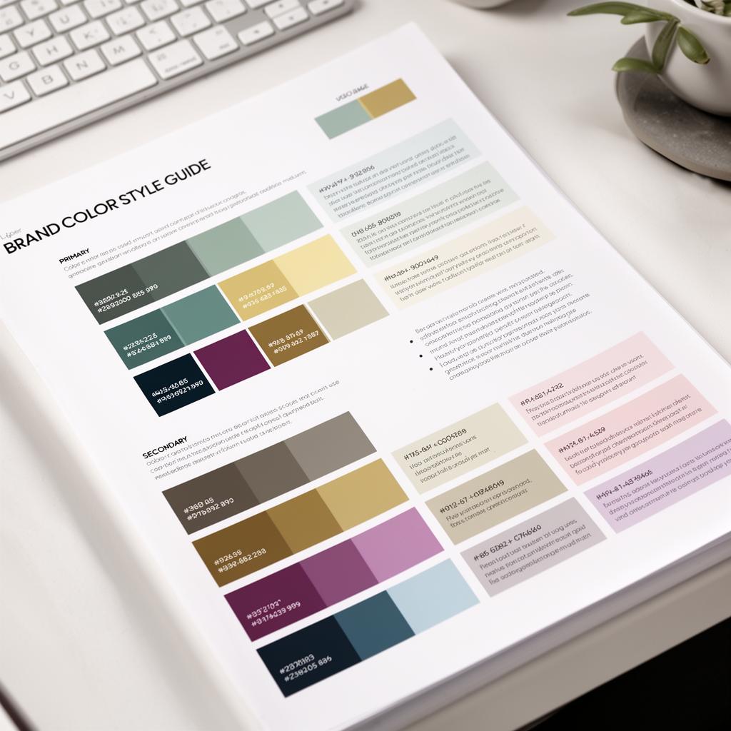 How to Create a Color Style Guide for Your Brand