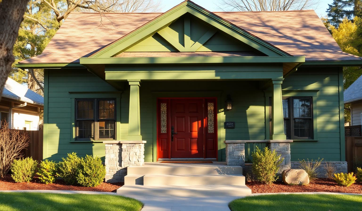 The Ultimate Guide to Exterior Paint Colors for Craftsman Style Homes