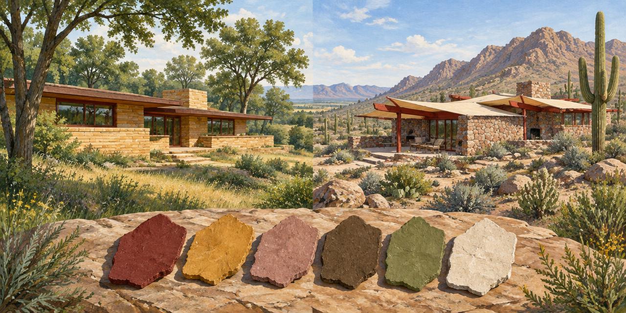 Frank Lloyd Wright's Colors: Nature & Architecture's Harmony — Frank Lloyd Wright's Signature Color Palette