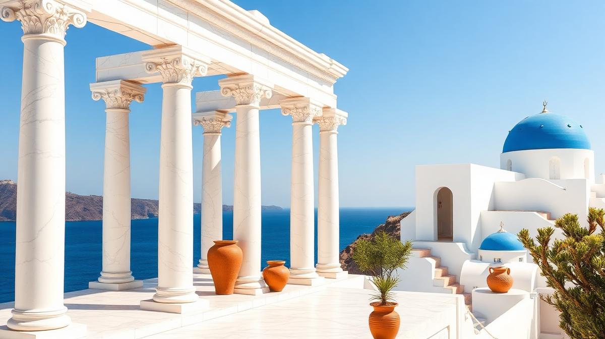 Greek Color Traditions: From Marble Temples to Aegean Blue Design