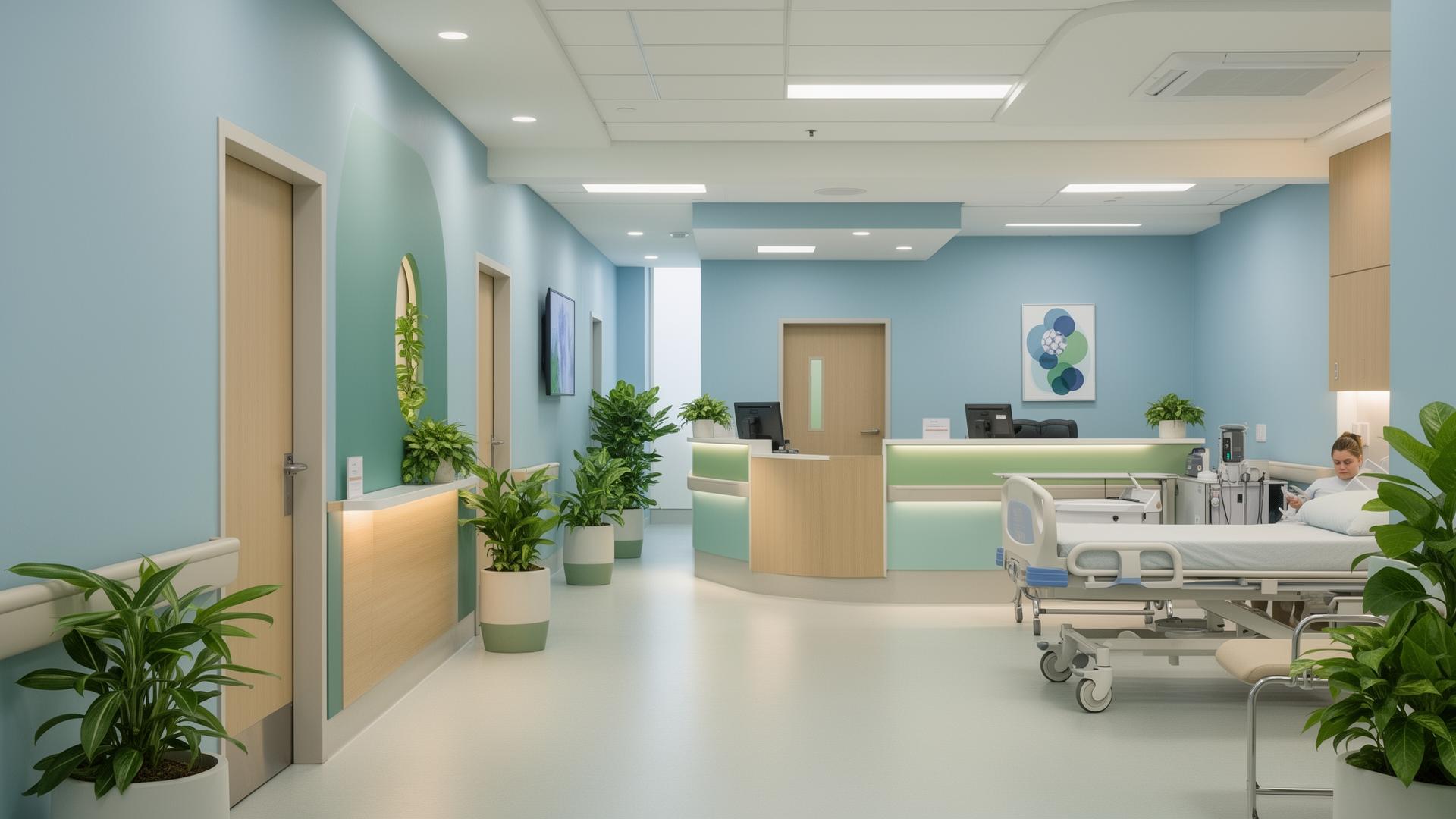 Healthcare and Hospital Color Palettes: Calming Design - Coloracci