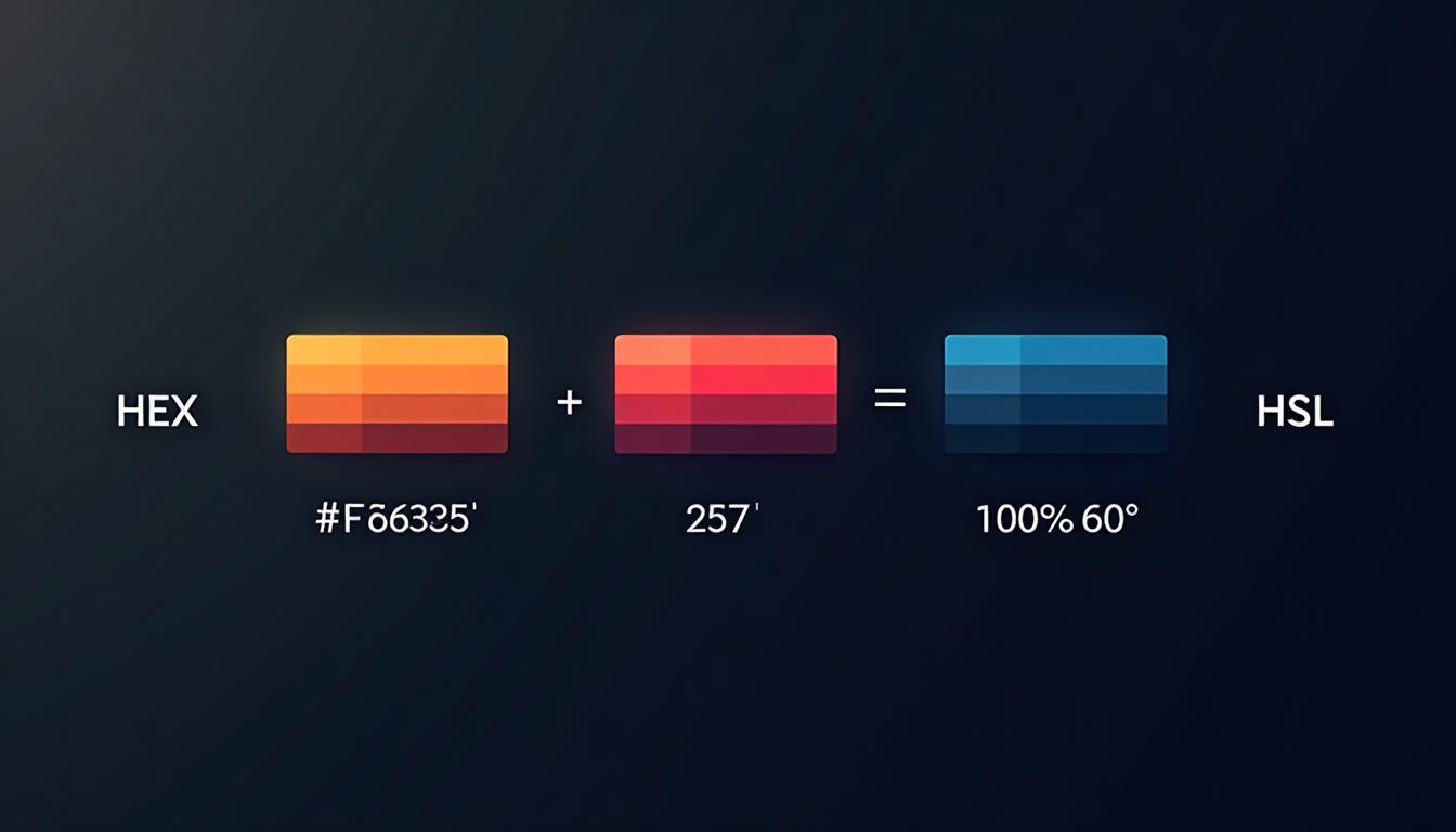 How to Convert HEX to RGB to HSL (And When to Use Each)