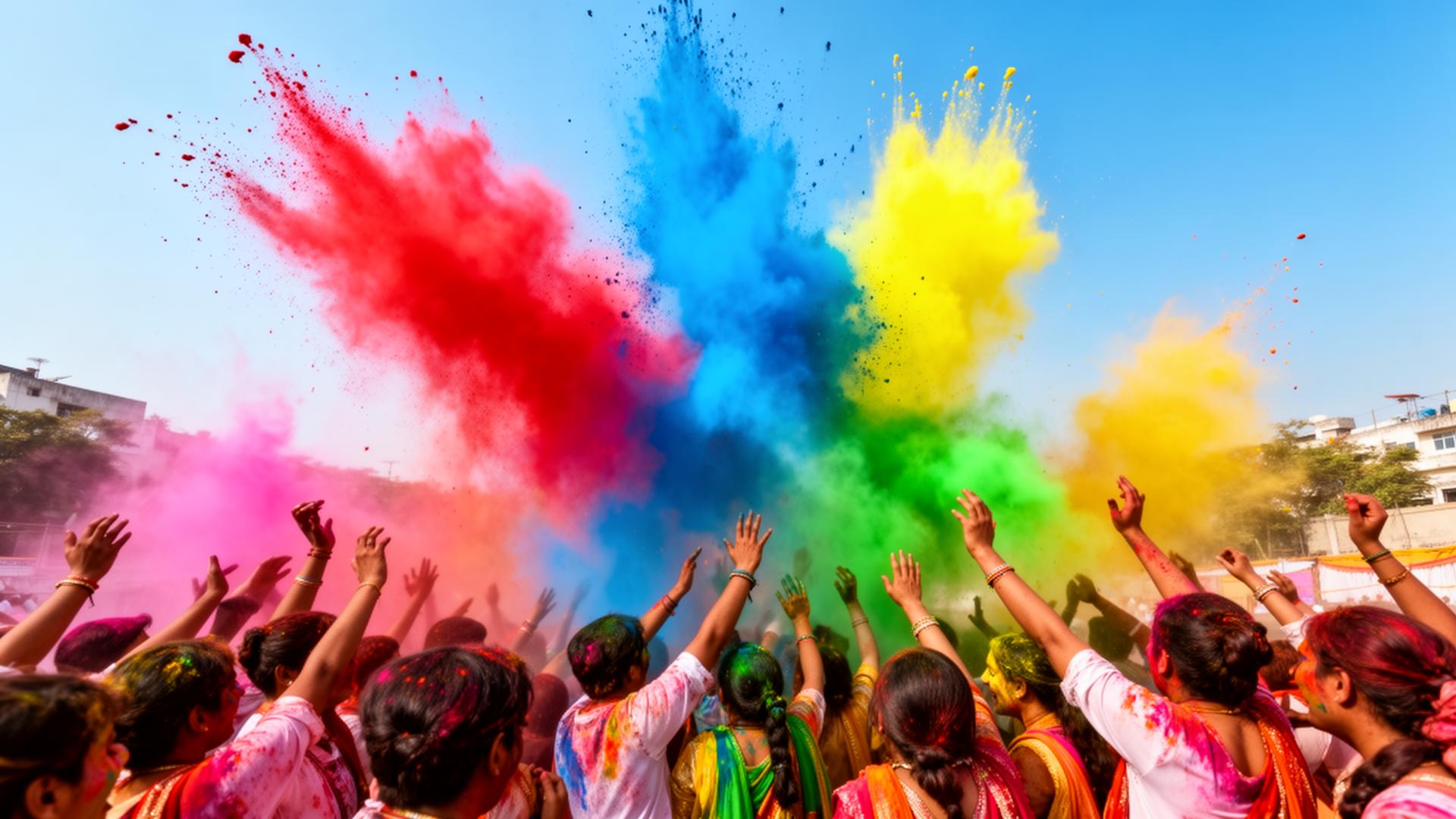 Colors of Holi Festival: Meaning Behind Each Shade