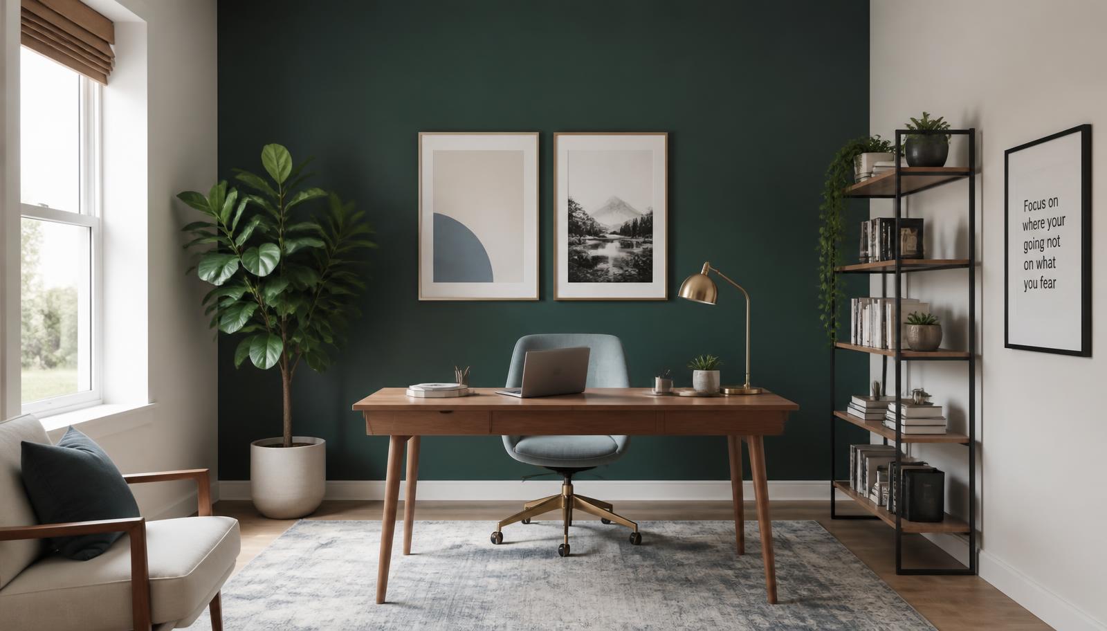 The Ultimate Guide to Home Office Color Combinations for Improved Focus