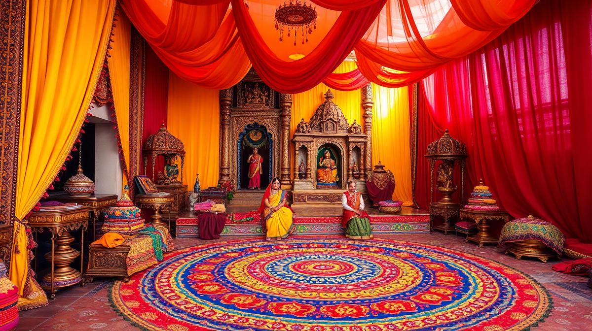 Indian Color Traditions: From Holi Festival to Sacred Symbolism in Design