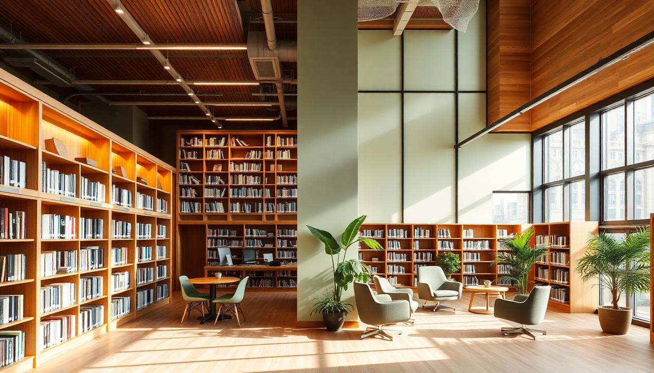Library Color Psychology: How Reading Room Colors Influence Focus, Study Behavior & Community Engagement