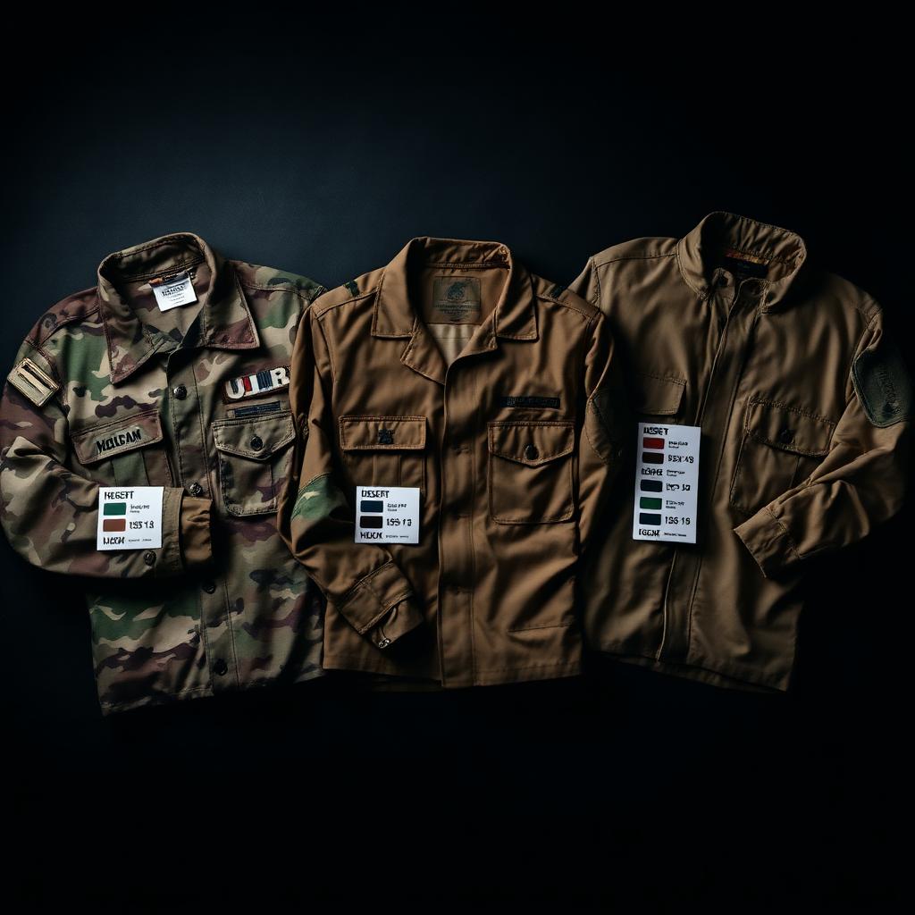 Military Uniform Colors & Camouflage Patterns: A Designer's Hex Code & Psychology Guide