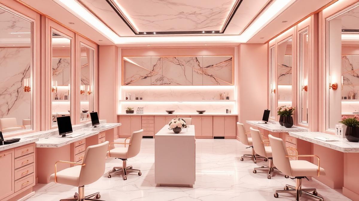 Nail Salon Color Design: Elegant Palettes for Beauty Spaces
