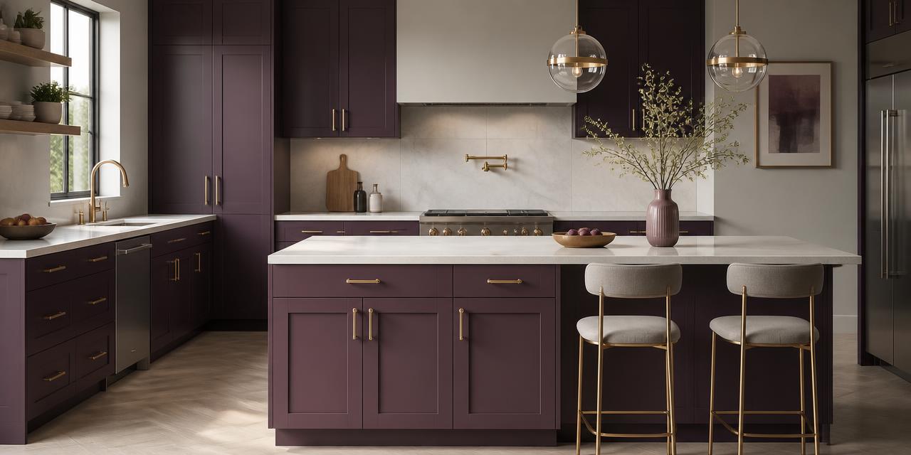 Purple Violet in the Modern Kitchen: A 2026 Color Trend Guide
