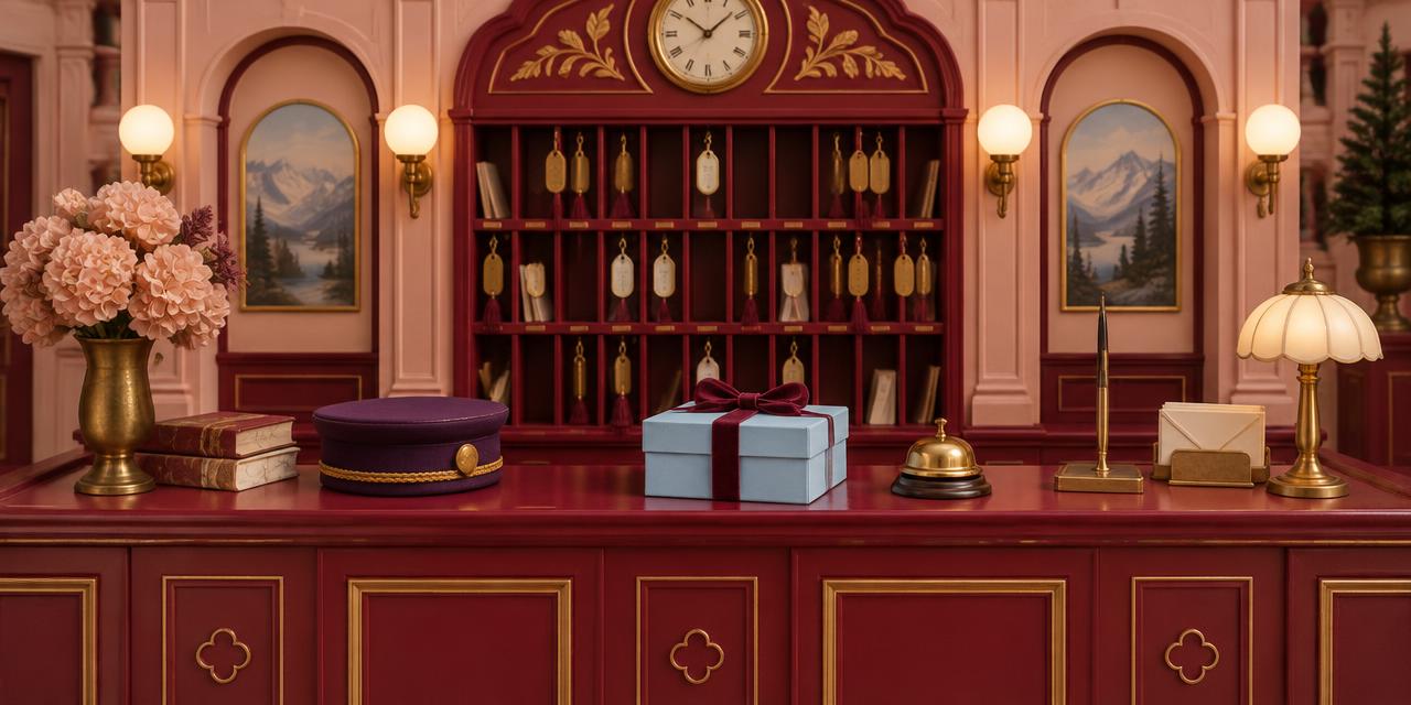 Wes Anderson's Grand Budapest Hotel Color Palette