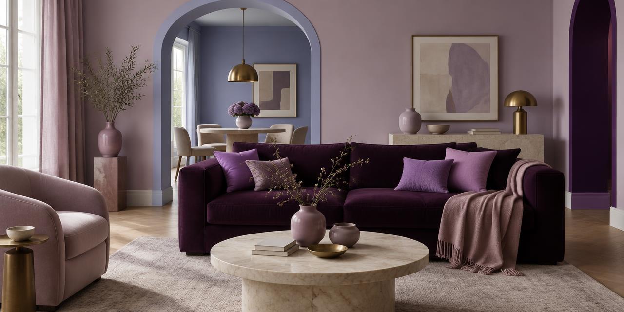 The Unseen Spectrum: 5 Underutilized Purple Shades to Elevate Your Interior Design