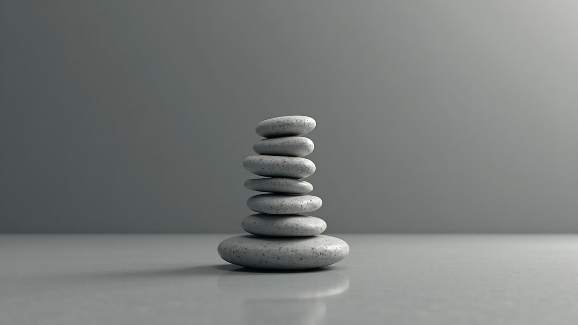 Gray color psychology infographic with balance and sophistication concepts
