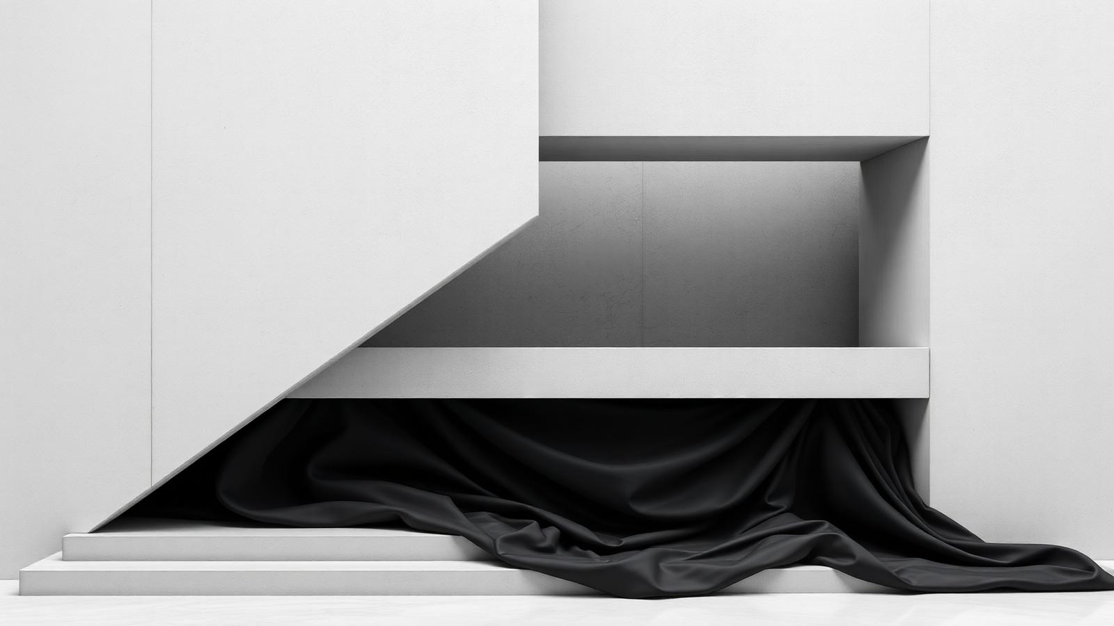 Elegant shades of gray with luxurious textures