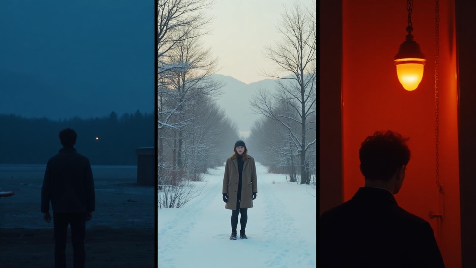 Three Colors Trilogy - Blue, White, and Red cinematic stills